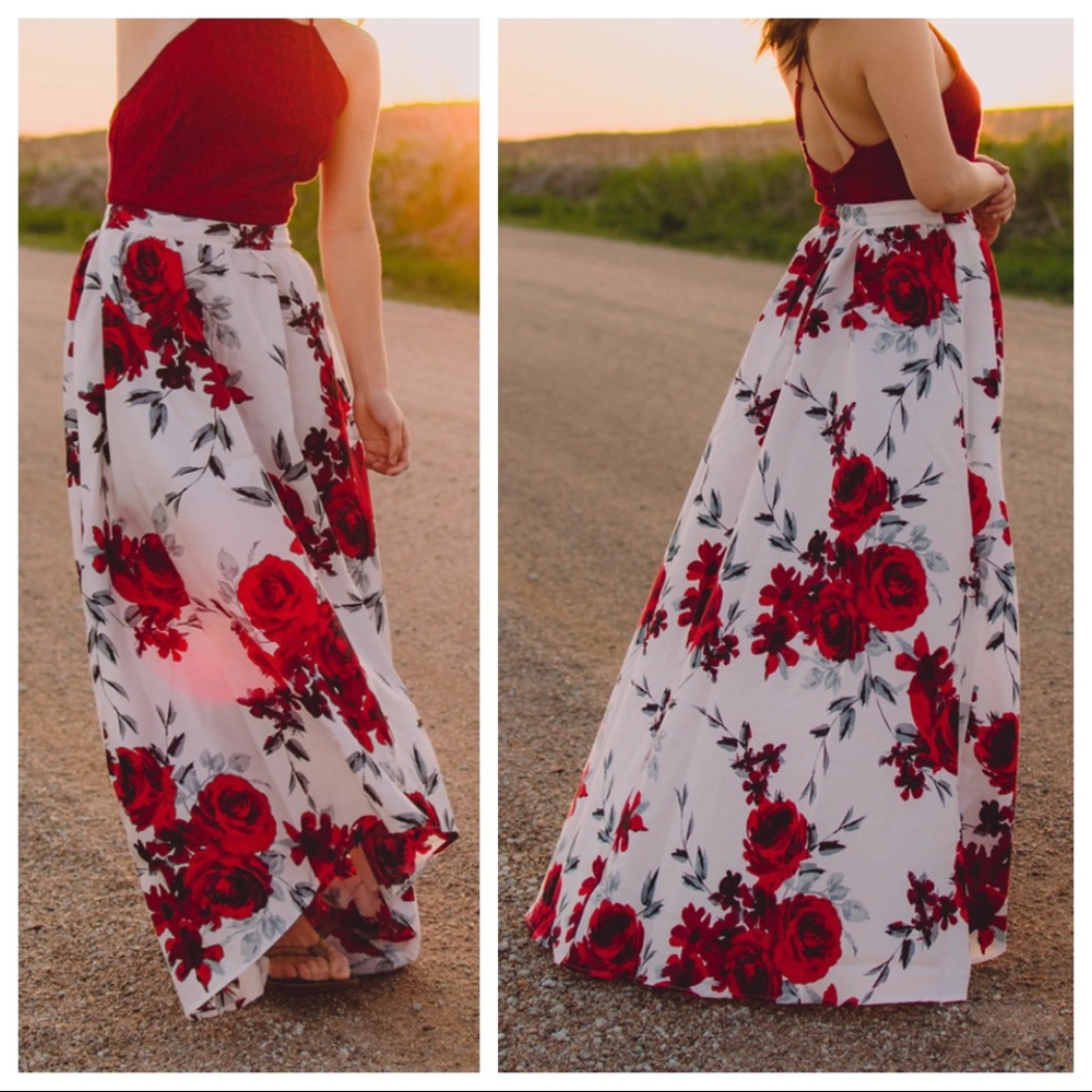 Speechless Hi Low Skirt